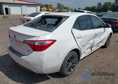 2016 Toyota Corolla S Plus z USA, uszkodzony, nr VIN 2T1BURHEXGC634062